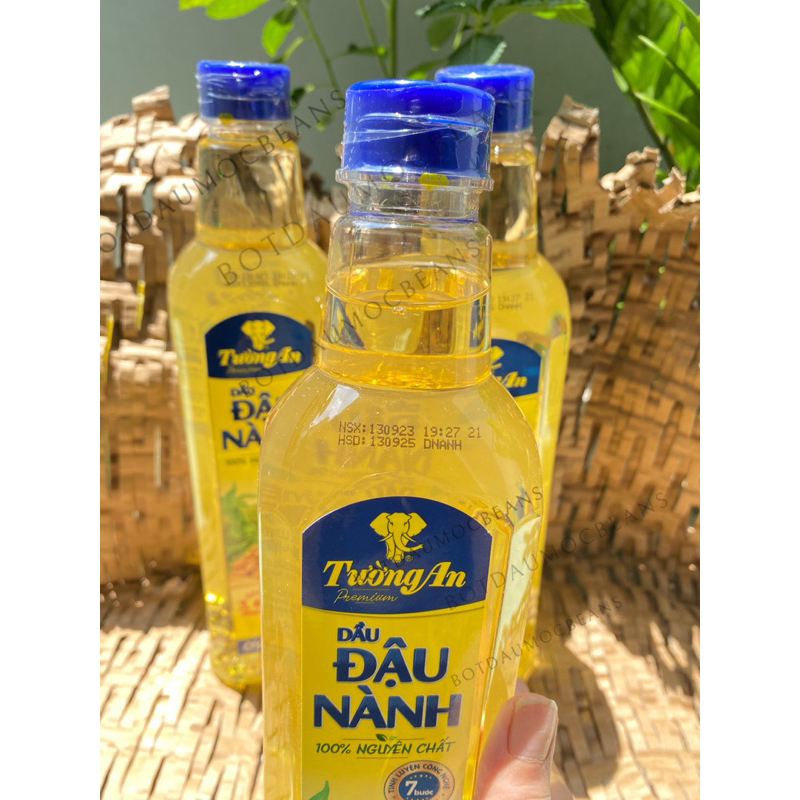 Dầu ăn đậu nành Tường An - Chai 1L