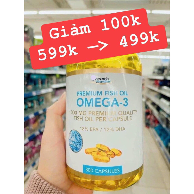 Omega Pháp lọ 300 viên