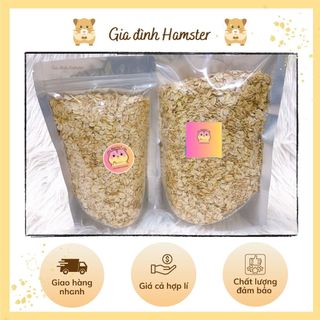 Yến Mạch Sữa cho Hamster - gia đình hamter