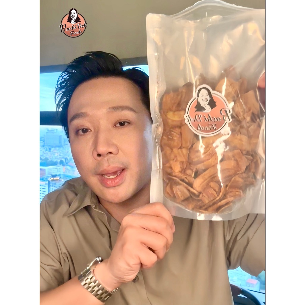 1KG Chuối sấy thô không đường Bachi Deli healthy