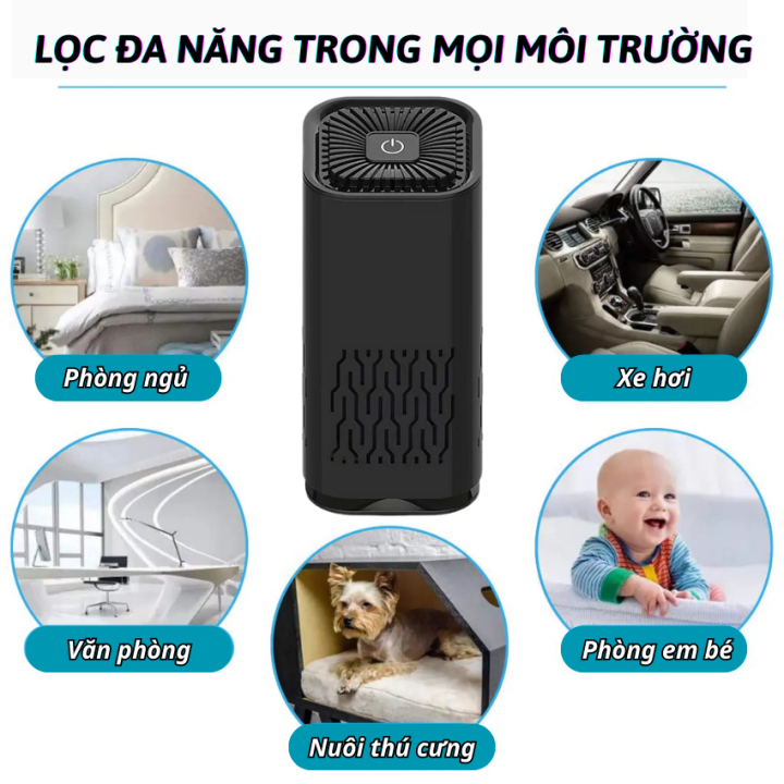 Máy lọc không khí ô tô A1 Air 4 màng lọc khử khuẩn khử mùi siêu nhanh mẫu mới 2023 bảo hành 6 tháng 1 đổi 1 | BigBuy360 - bigbuy360.vn