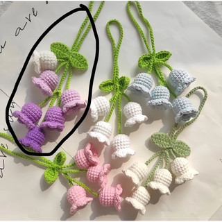 [Có sẵn] hoa linh lan bằng len handmade