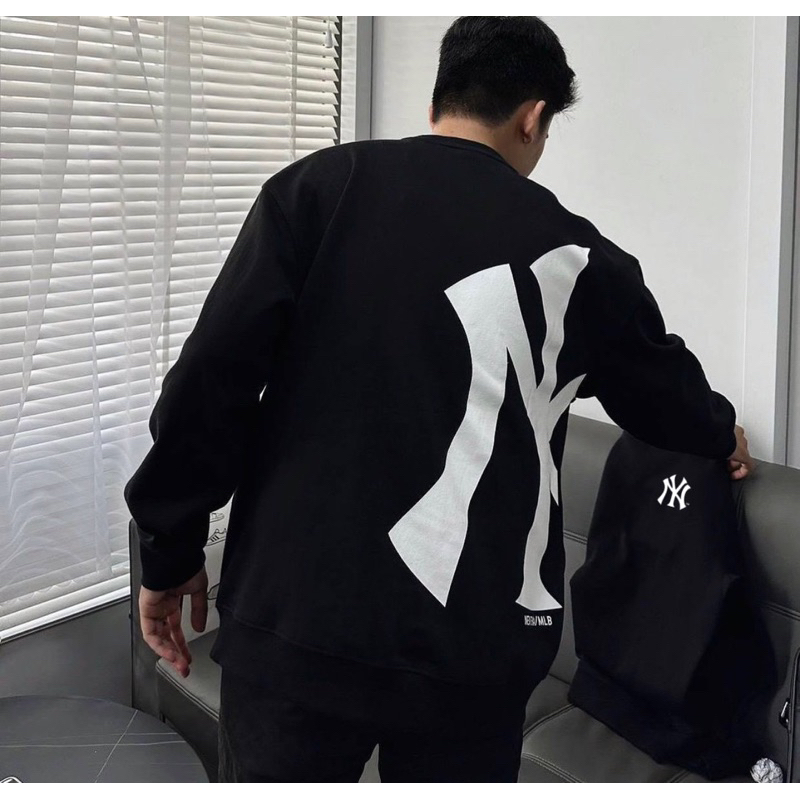 Sweater nỉ cua cào bông cao cấp - MLB NY