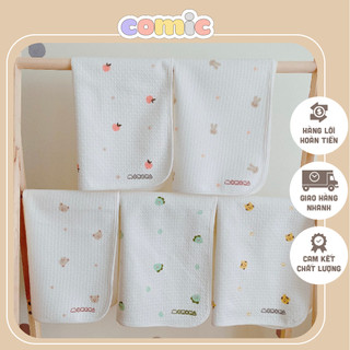 Tấm lót chống thấm MONONA  cho bé, bề mặt Organic siêu mềm mịn, tự nhiên, kháng khuẩn, thoáng khí
