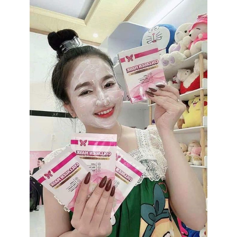 1 hộp 3 gói mặt nạ ủ trắng da mặt ngọ.c trai Nhu Myo chính hãng