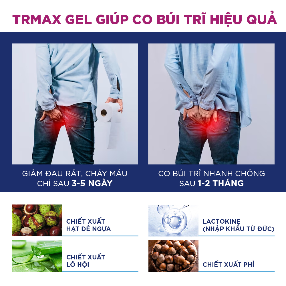 Gel Bôi Trĩ Thảo Mộc Ori'be Giảm Sưng Đỏ Co Búi Trĩ Và Ngứa Rát Hậu Môn Tuýp 20g