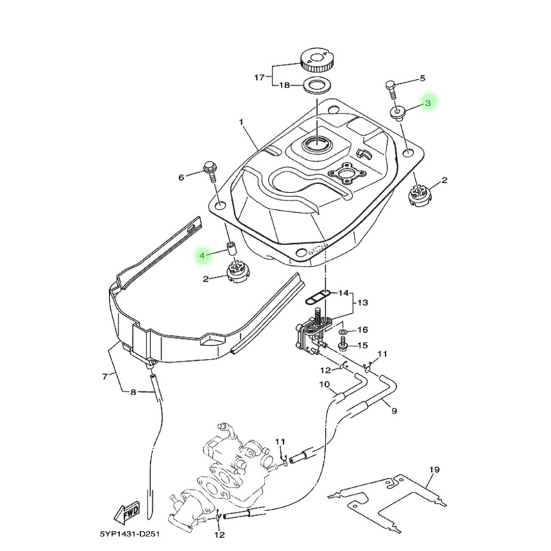KHÂU THÙNG XĂNG LỚN EXCITER 2010 SPARK 135i