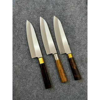 Dao thái gyuto sắc bén làm bếp từ thép không rỉ cán gỗ cao cấp