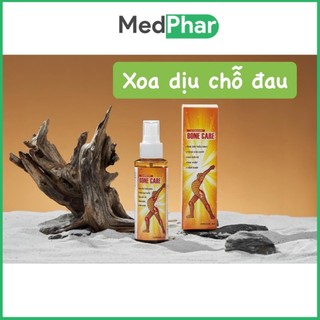 Xịt thảo dược Bone Care - Hỗ trợ giảm đau nhức cơ, xương, cổ vai gáy - 100ml