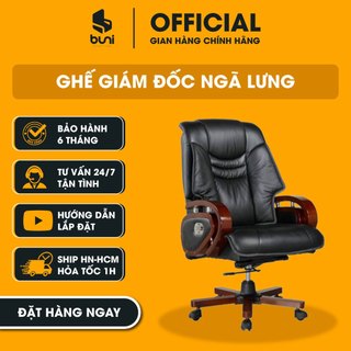 Ghế giám đốc ngả lưng, ghế giám đốc ngả điện chất liệu da cao cấp - ghế văn phòng ghế làm việc thoải mái