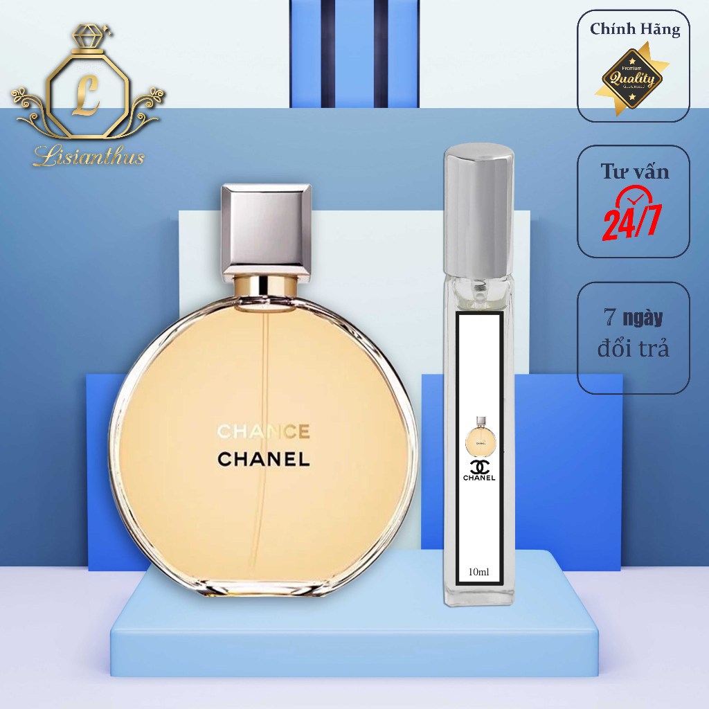 Nước hoa nữ Chance Chanel 10ml nhẹ nhàng thanh lịch - chai 10ml