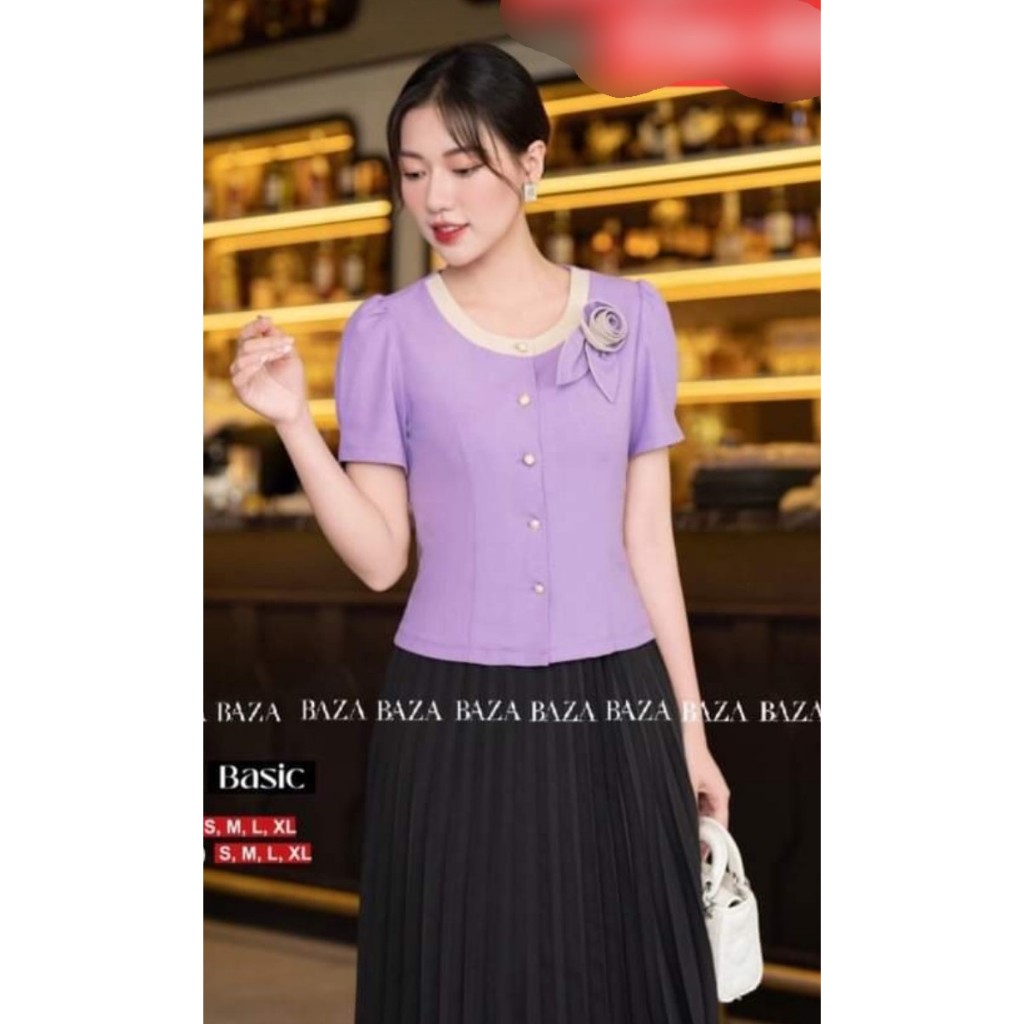 ÁO KIỂU SANG CHẢNH THU HÚT MỌI ÁNH NHÌN B133