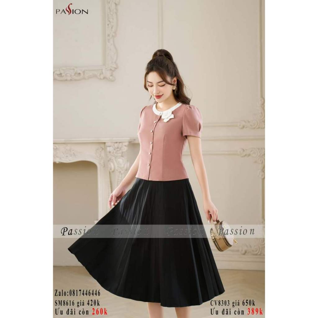 ÁO KIỂU SANG CHẢNH THU HÚT MỌI ÁNH NHÌN B133