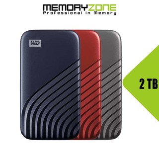 Ổ cứng di động ssd 2tb western digital my passport 1050mb/s wdbagf0020b