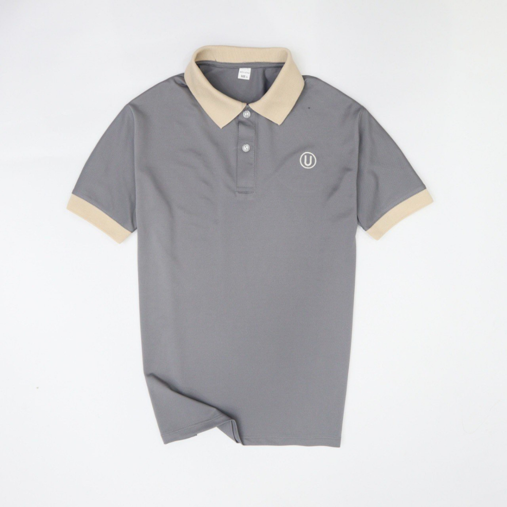 Áo   POLO Nam Nữ Thêu Chữ U chất POLI cá xấu cao cấp . áo thun tay ngắn thiết kế thanh lịch .thoáng mát