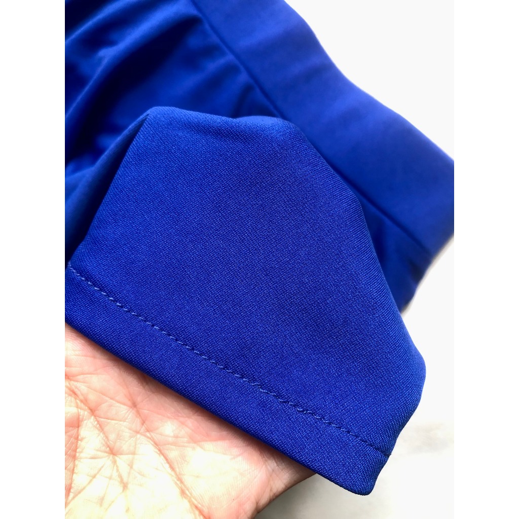 Chân váy xòe Xanh coban, chân váy dân vũ, khiêu vũ, chất umi đẹp loại 1