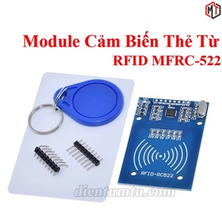 Module cảm biến thẻ từ rfid mfrc-522 rc522
