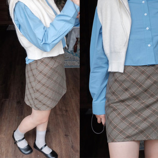 Bittersweet - Khoác len mỏng dáng croptop có mũ Cozy Chic Outer