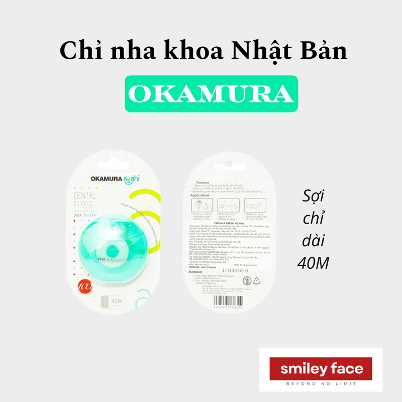 Chỉ nha khoa Okamura Asahi 40m
