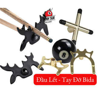 Tay đỡ - đầu lết đồng - chạc nhựa - cào nhựa bida lỗ pool