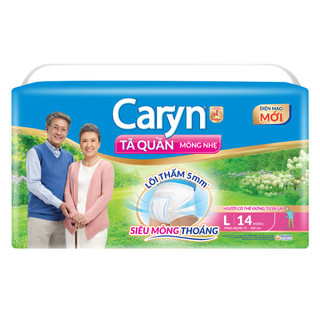 Tã quần caryn m16, l14, xl12 miếng