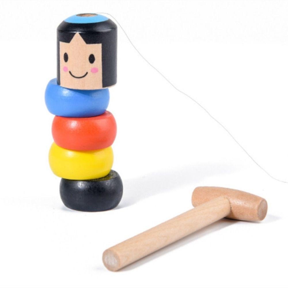 Bộ đồ chơi DARUMA người gỗ bất tử đồ chơi áo thuật  búp bê ma thuật