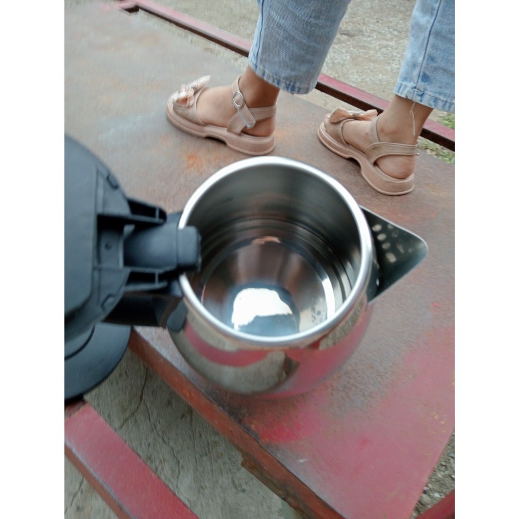 Ấm siêu tốc inox, công suất 1800w, dung tích 1.8 lít, sôi nhanh 5 phút