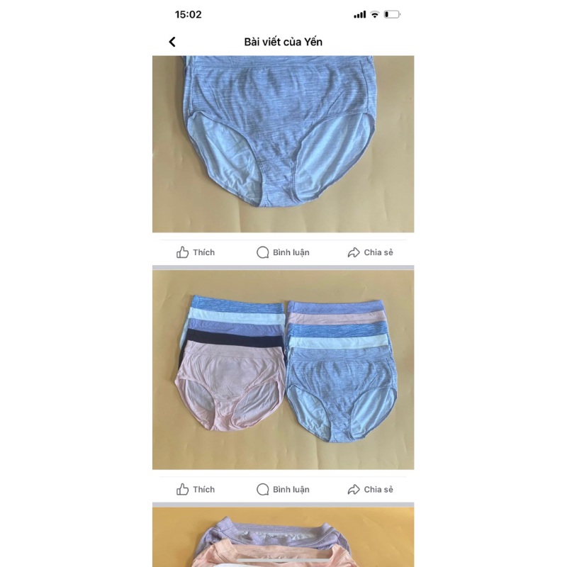 Sét 10 quần cotton hàng nvxk