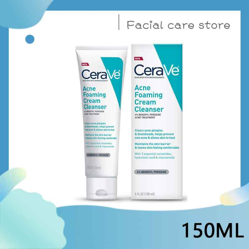 Sữa rửa mặt Cerave Acne Foaming Cream Cleanser 150ml