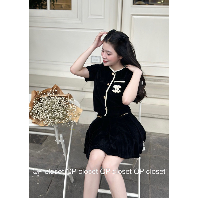 Set nhung cộc tay xà leo Xinh mê nun