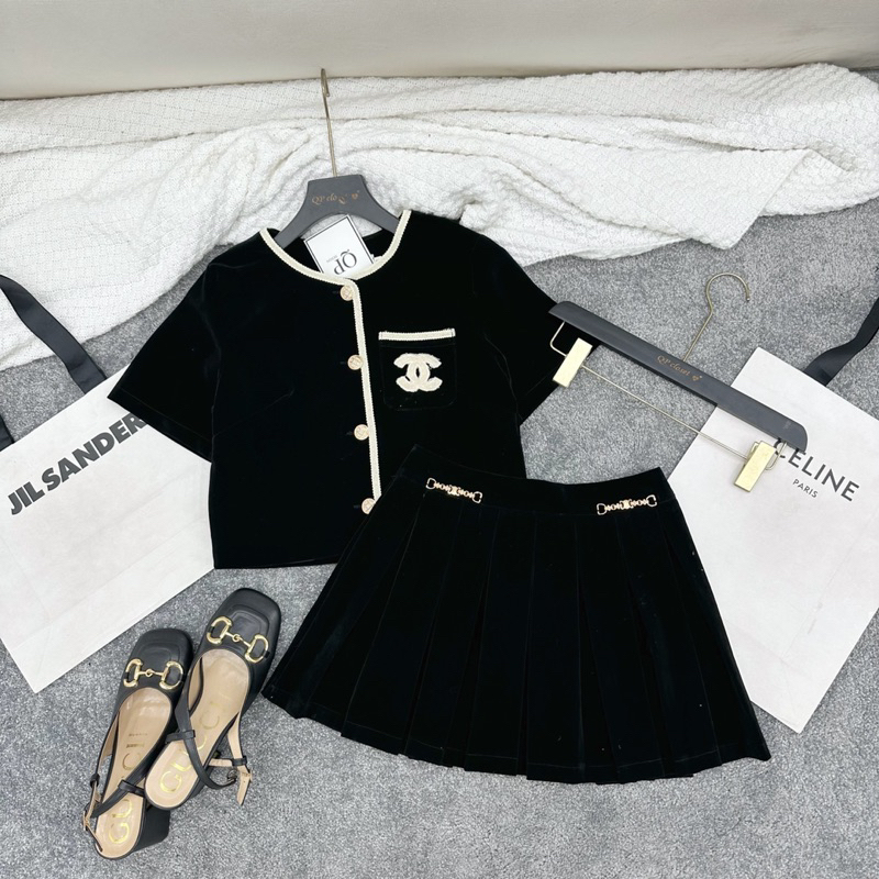 Set nhung cộc tay xà leo Xinh mê nun