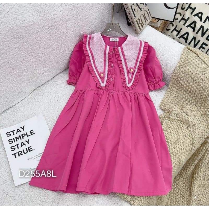 ĐẦM BABYDOLL HỒNG