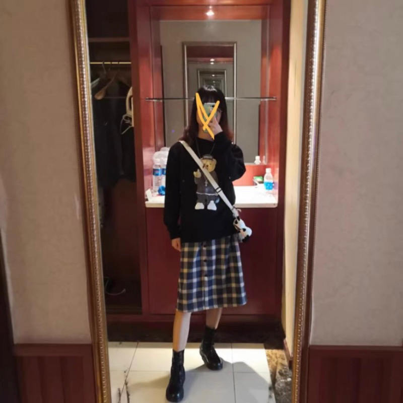 Áo sweater nelly  0175 chất nỉ bông form rộng dành cho nam và nữ fcking bear