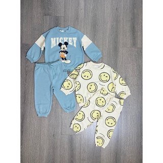 Bộ nỉ hm auth săn sale cho bé trai