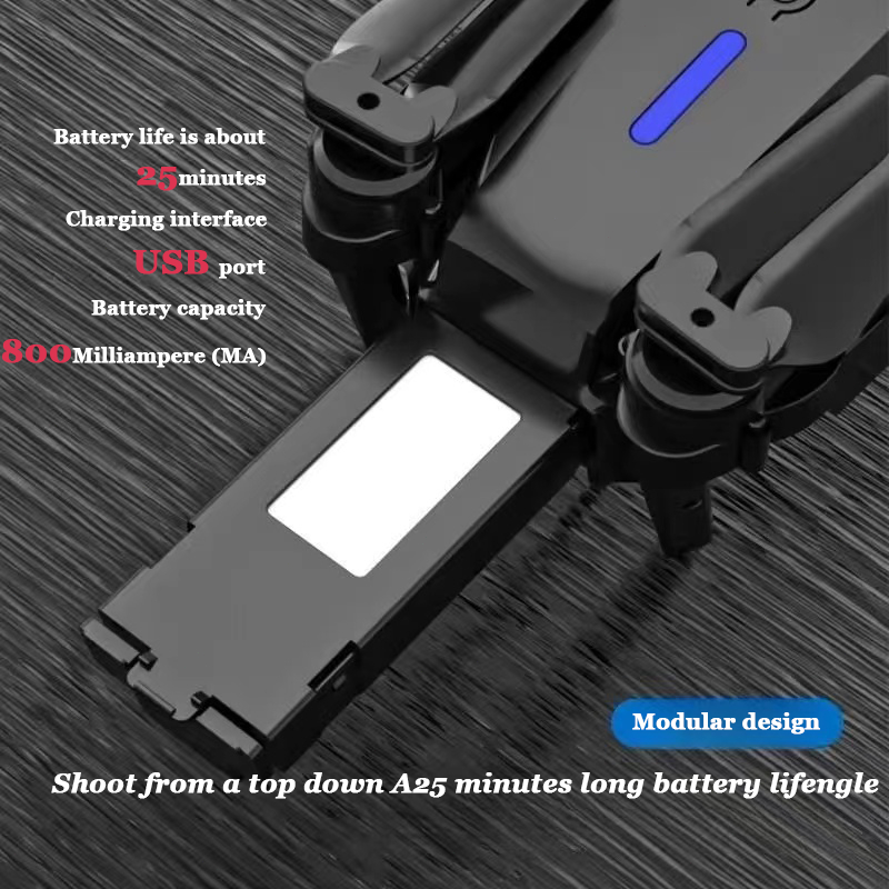 Drone 4K HD Camera Kép Có Định Vị 1080P WiFi