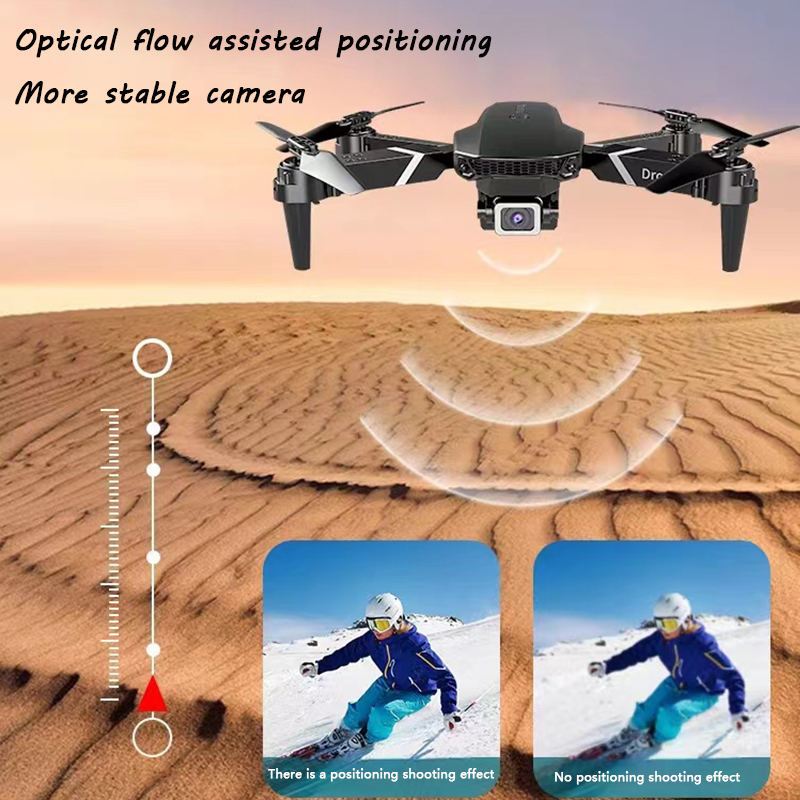 Drone 4K HD Camera Kép Có Định Vị 1080P WiFi