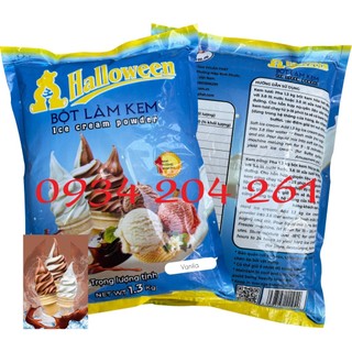Bột làm kem tươi Halloween - vanila