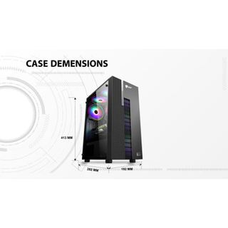 Vỏ Case VSP KB09 WHITE (OPTION FAN)