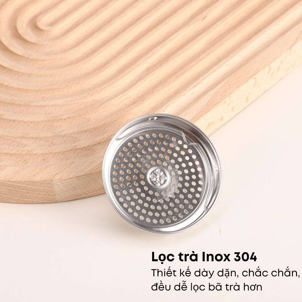 Bình giữ nhiệt BAOL INOX 304 cao cấp 1000ml, có lọc trà dành cho lái xe đường dài, thể thao, cắm trại, du lịch, văn phòn