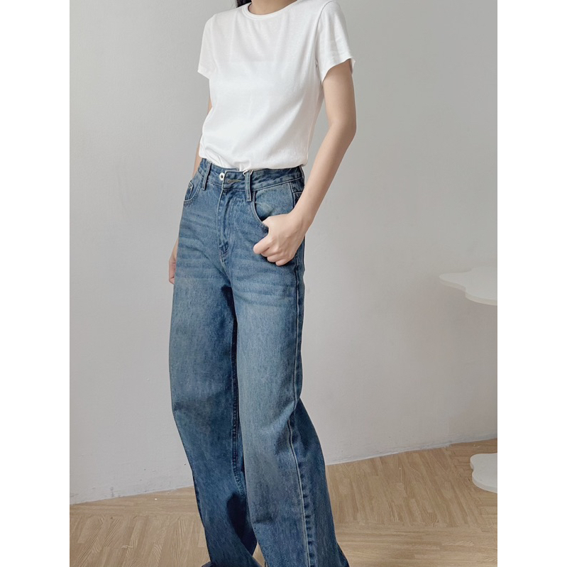 Áo thun Tròn Tròn dáng basic 18made ✿ 𝐁𝐲 𝐄𝐢𝐠𝐡𝐭𝐞𝐞𝐧 𝐀𝐠𝐚𝐢𝐧