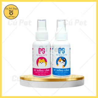 Xịt dưỡng lông cho chó mèo DG Pet