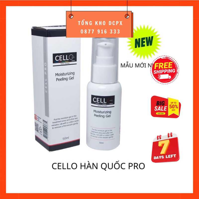 [Free Ship] Tẩy tế bào chết môi CELLO Hàn Quốc
