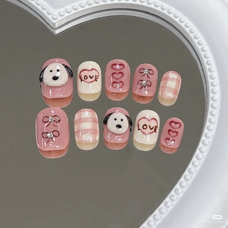 Nailbox nổi siêu cute phong cách nhật hàn
