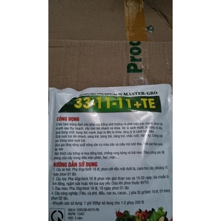 33-11-11+TE Siêu đâm chồi _ kích đọt (500g)