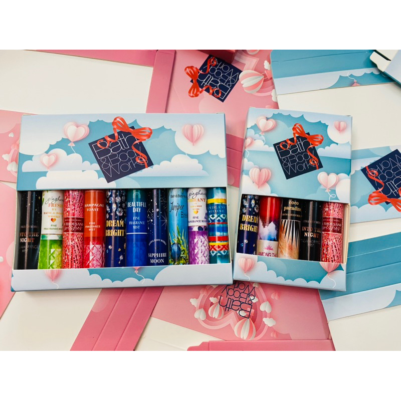 SET QUÀ TẶNG BODY MIST CHIẾT X 10ML