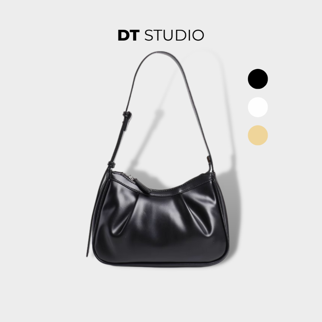 Túi xách nữ DTSTUDIO túi đeo vai kiểu túi đám mây Hàn Quốc nhẹ nhàng DT005