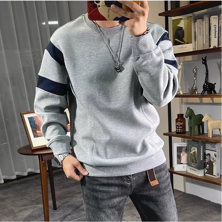 ÁO SWEATER VẢI NỈ CHÂN CUA FORM RỘNG NAM NỮ UNISEX