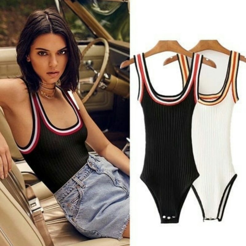 Pass bodysuit s đen