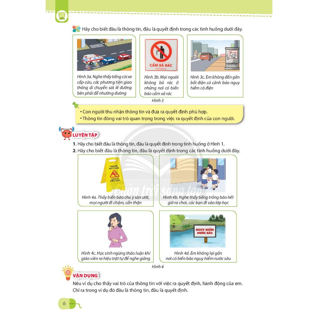 Sách học sinh – Tin Học Lớp 3 – Chân trời sáng tạo