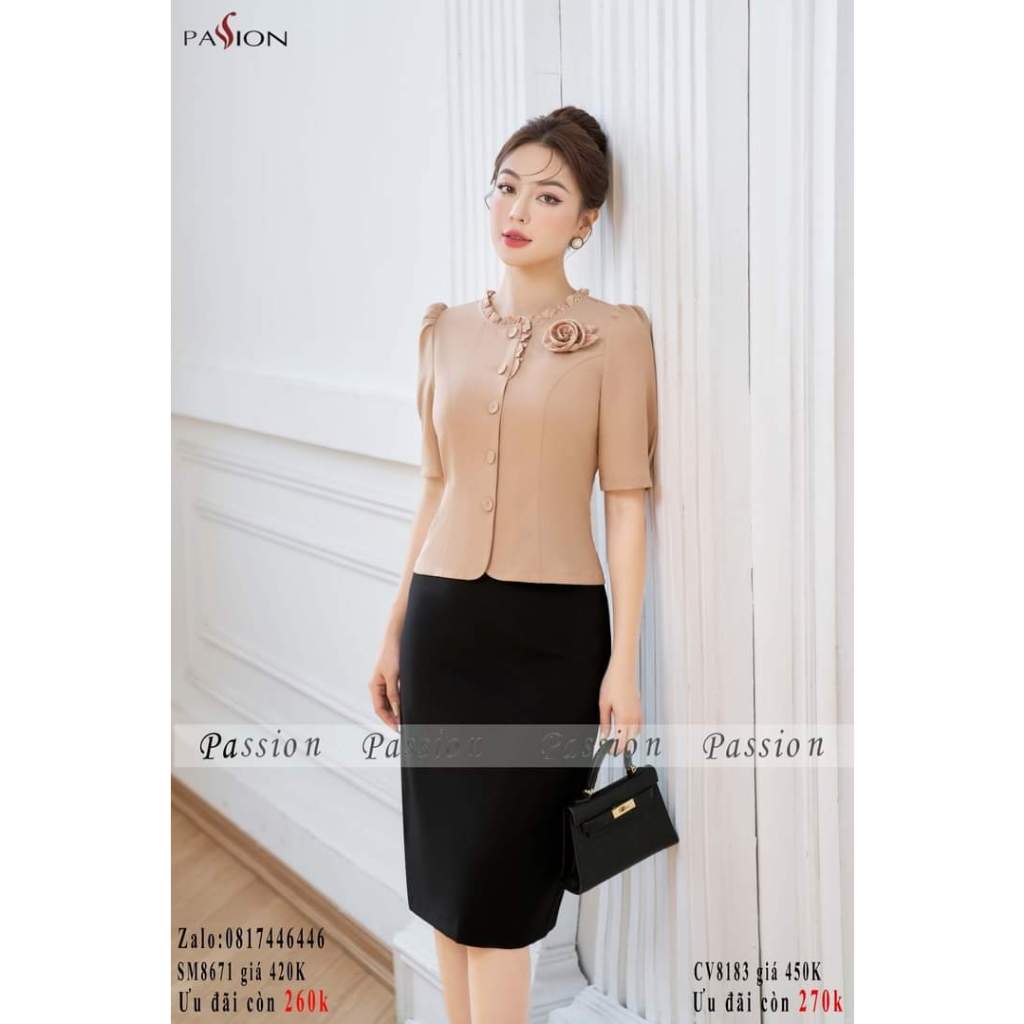 ÁO KIỂU TÔN DÁNG KIÊU SA H87